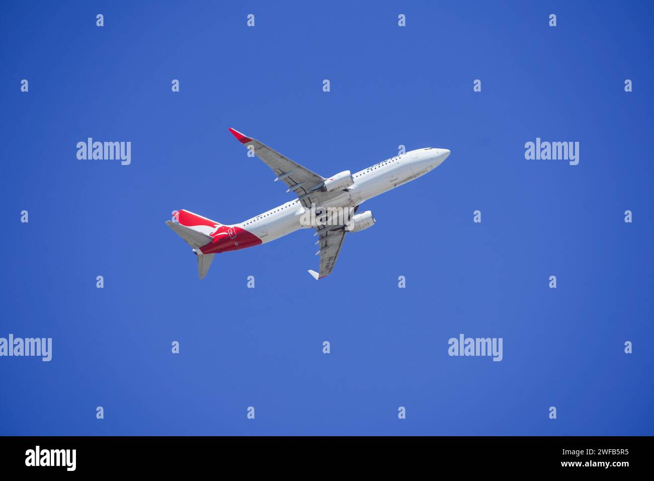 Qantas Boeing 737838 Stock Photo Alamy