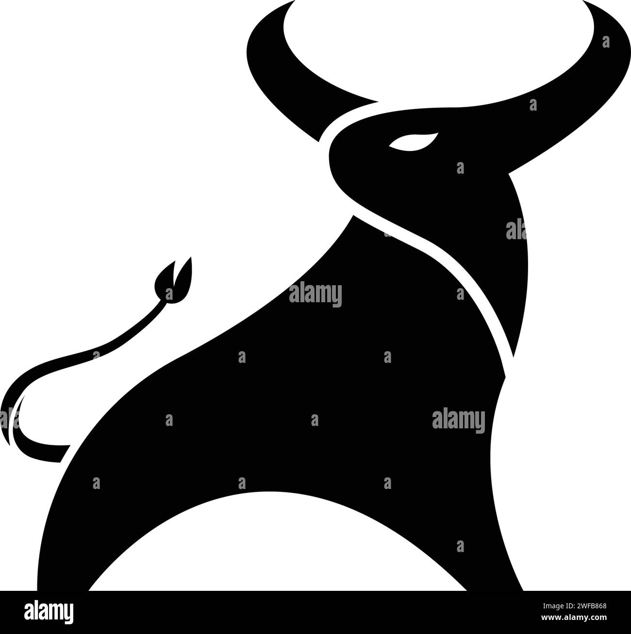 Taurus Logo Template vector icon illustration design Stock Vector Image ...