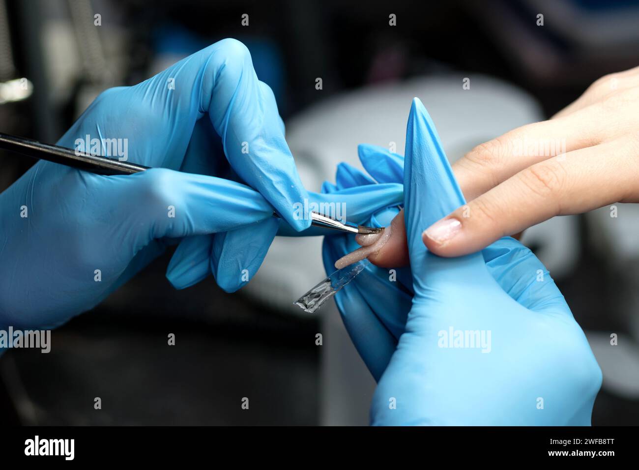 Nail sculpting gel hires stock photography and images Alamy