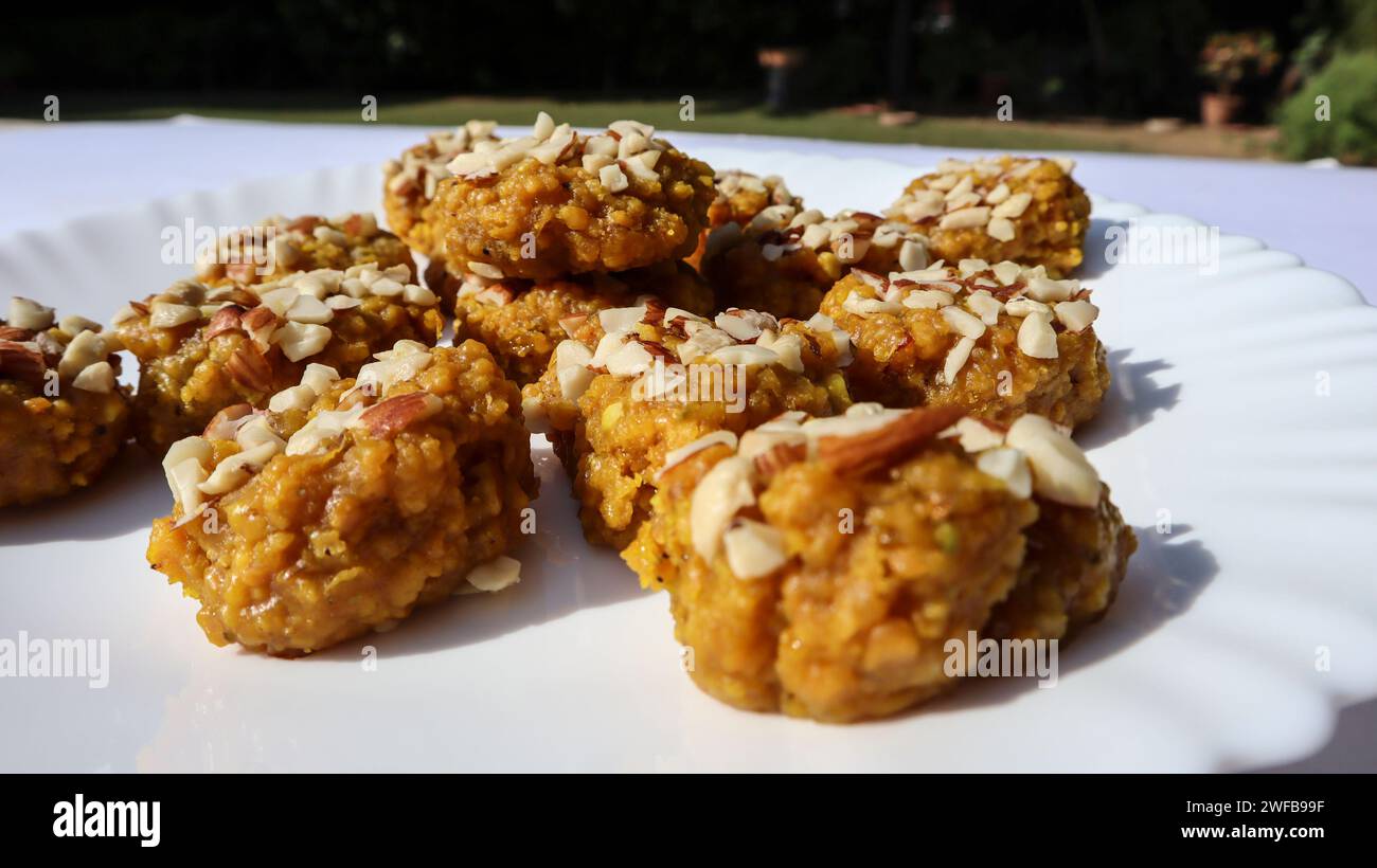 Halvasan a Gujarati popular sweet dish. Khambhat special sweet dish