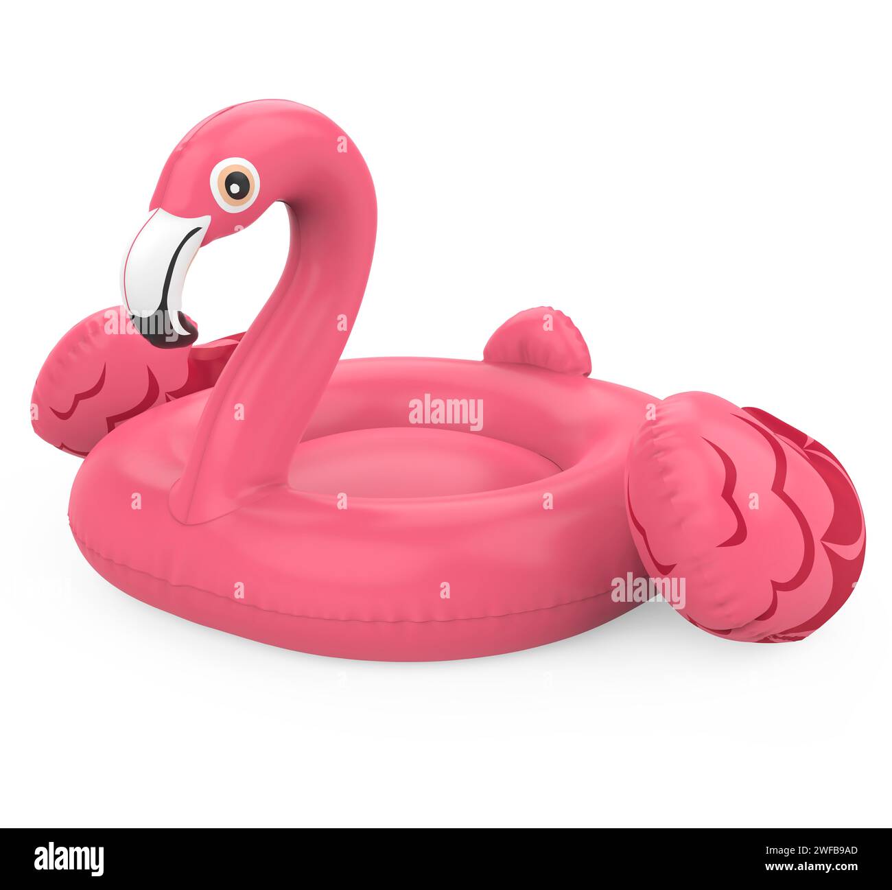 Inflatable Flamingo Pool Float Isolated Stock Photo Alamy
