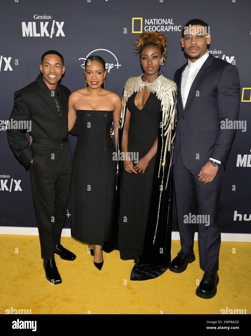 Los Angeles, California, USA. , . (L-R) Kelvin Harrison Jr., Weruche