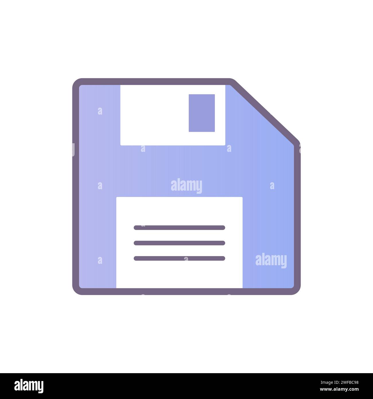 y2k interface, Icon, floppy disk, commander interface element vector Stock Vector Image & Art