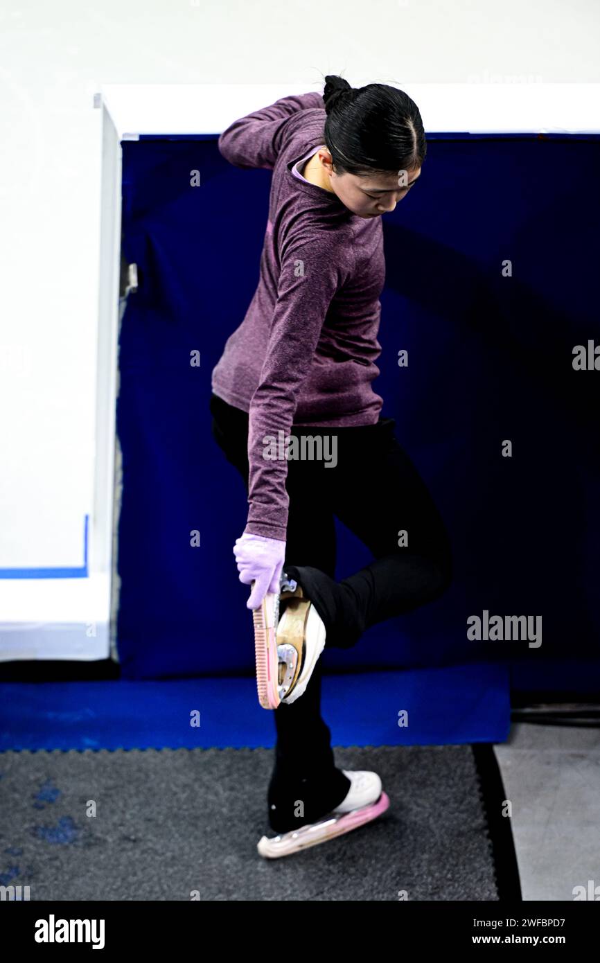 Shanghai, China. 30 Jan, 2025. Mone CHIBA (JPN), during Women Practice