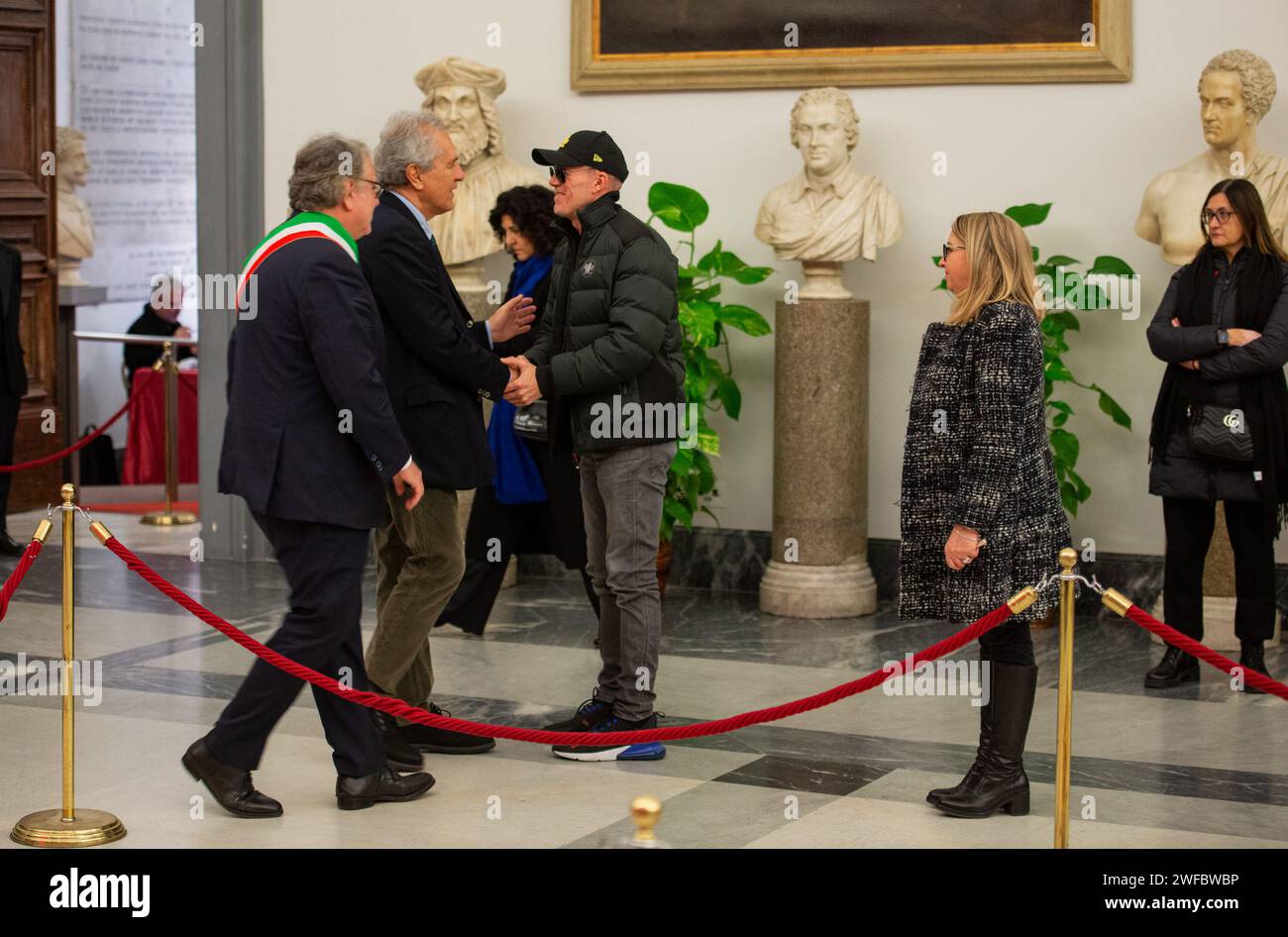 Roma, Italy. 30th Jan, 2024. Foto Valentina Stefanelli/LaPresse - 30-1 ... Roma, Italy. 30th Jan, 2024. Foto Valentina Stefanelli/LaPresse - 30-1 ...