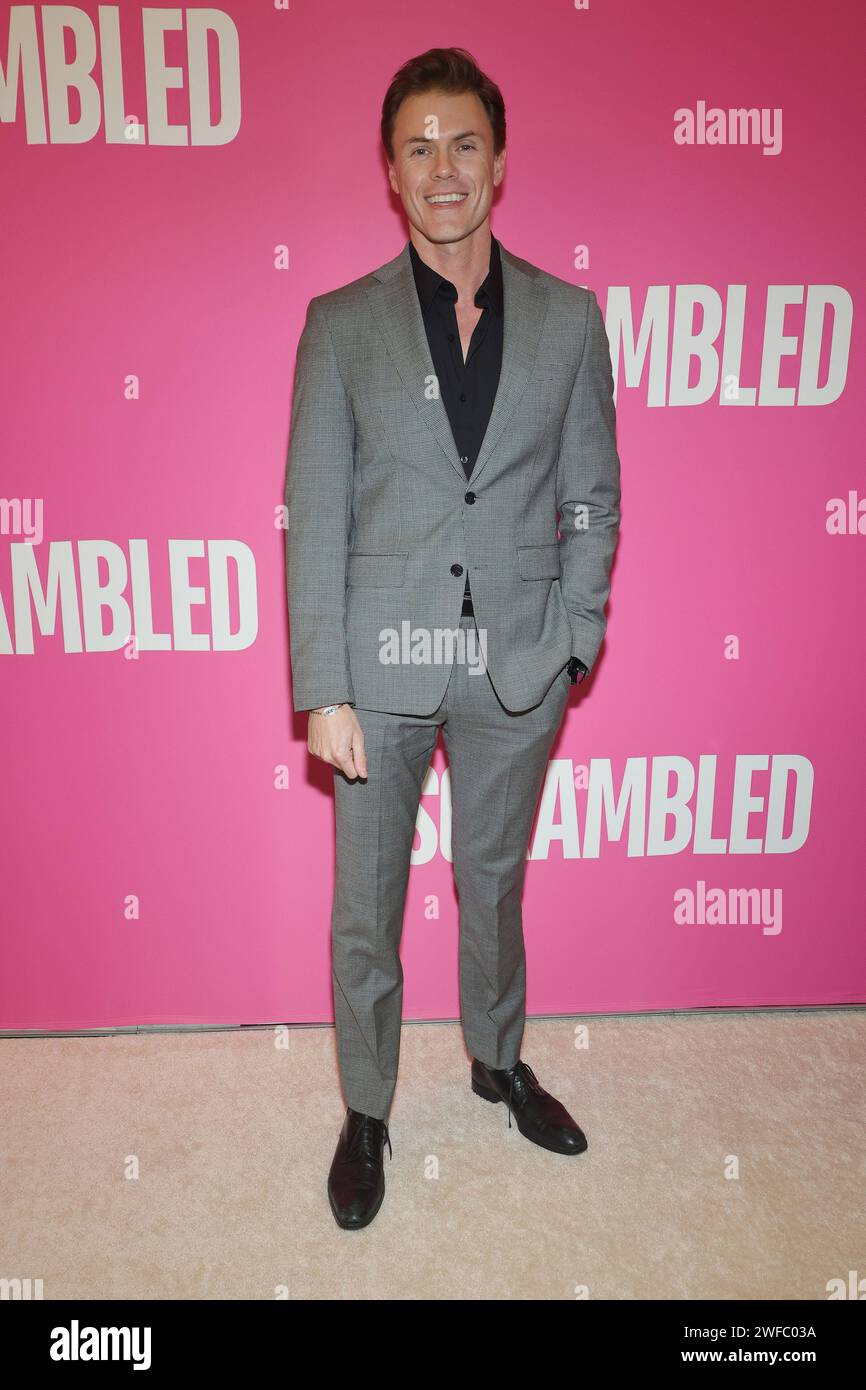 Los Angeles, Ca. 29th Jan, 2024. Blake Cooper Griffin at the 'Scrambled'  premiere event at AMC Westfield Century City on January 29, 2024 in Los  Angeles, California. Credit: Faye Sadou/Media Punch/Alamy Live, image size:866x1390