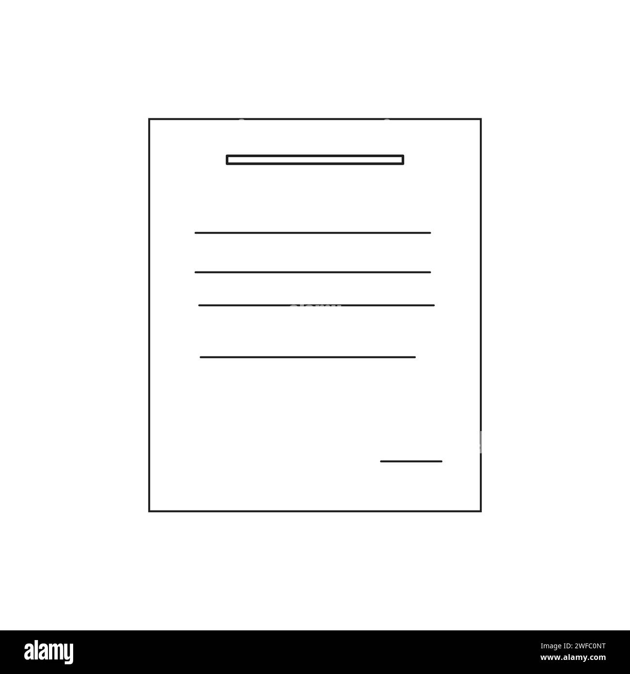 Application form. Flat icon. Business concept. Document background ...