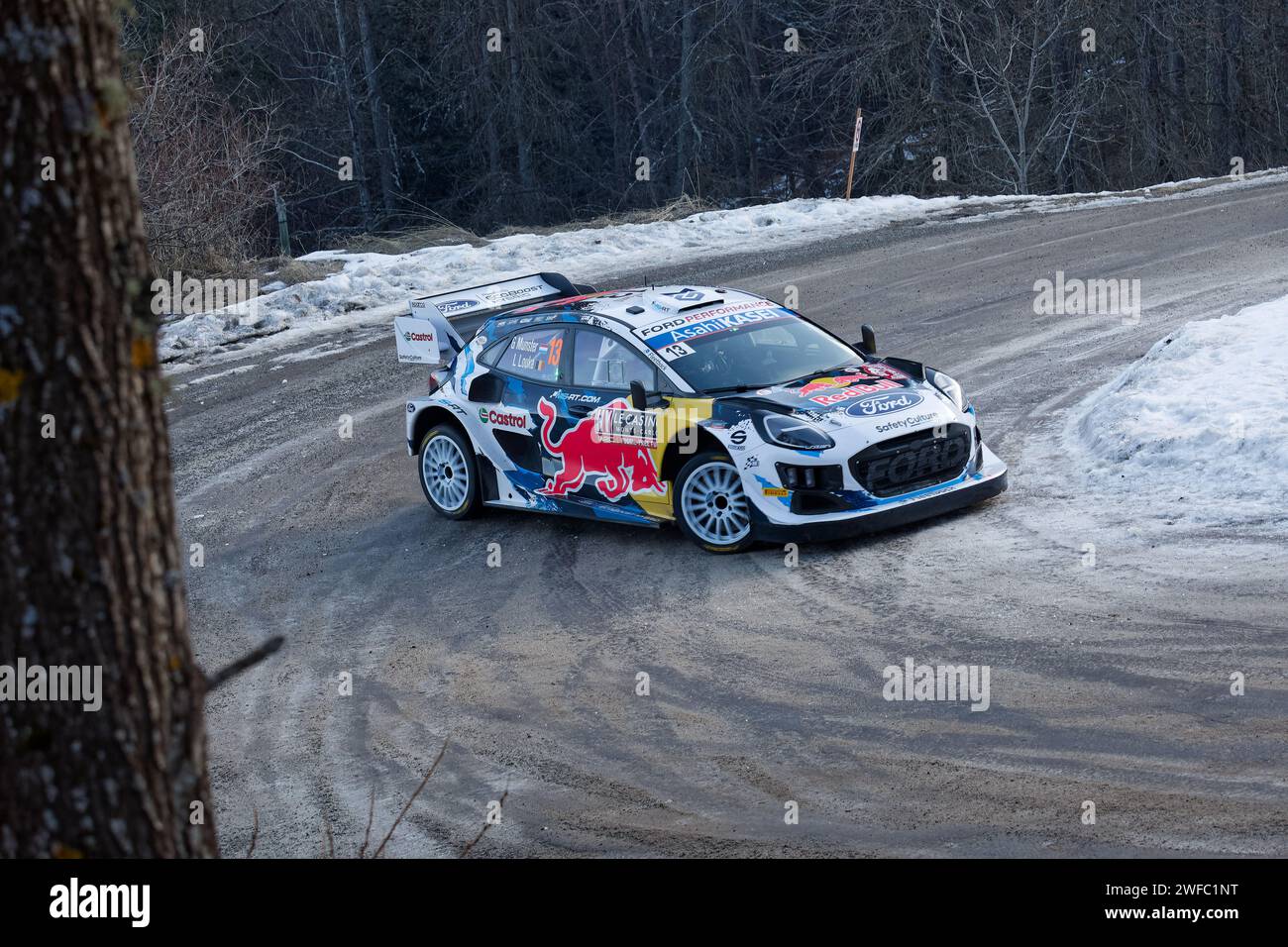 Rally Monte Carlo 2024 Stock Photo