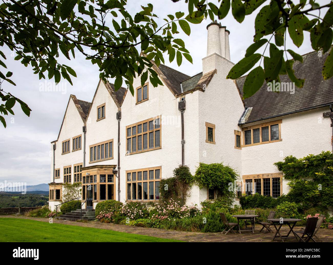 UK, Cumbria, Bowness on Windermere, Blackwell, Arts and Crafts House by