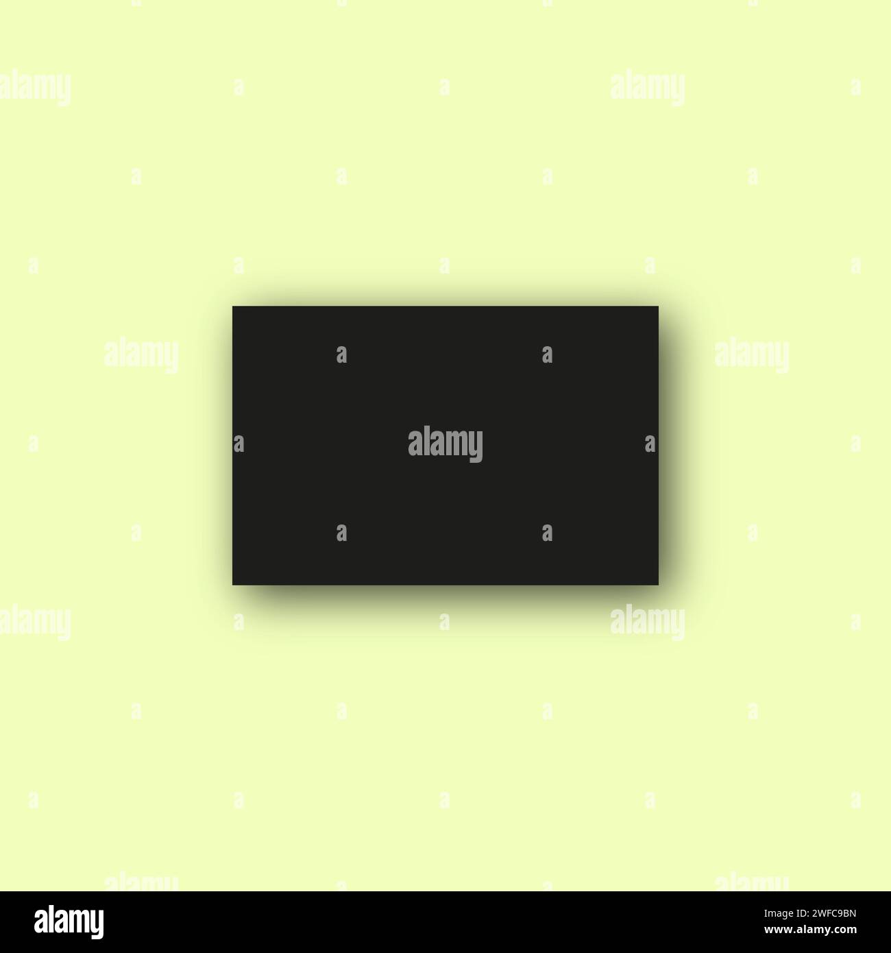 Black square yellow background in abstract style. Vector illustration ...