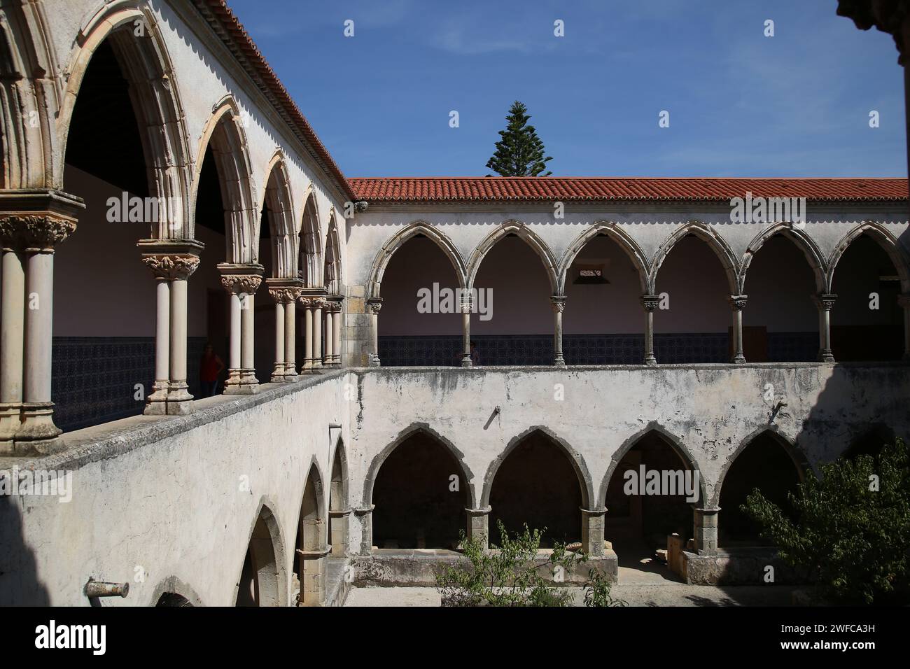 Convento de Cristo, Tomar, Ribatejo Province, Portugal. Stock Photo