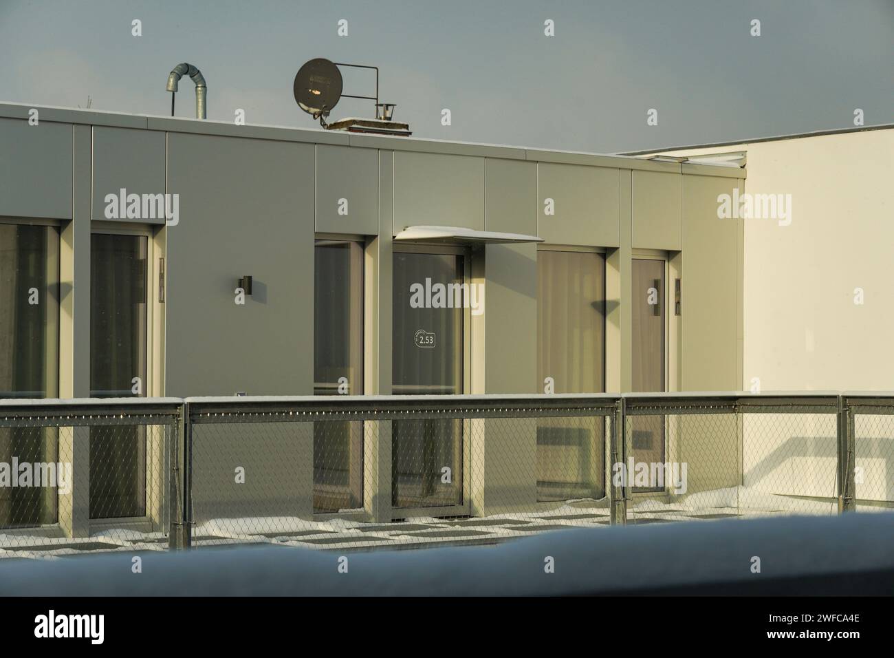 Wohnung in Berlin Stock Photo