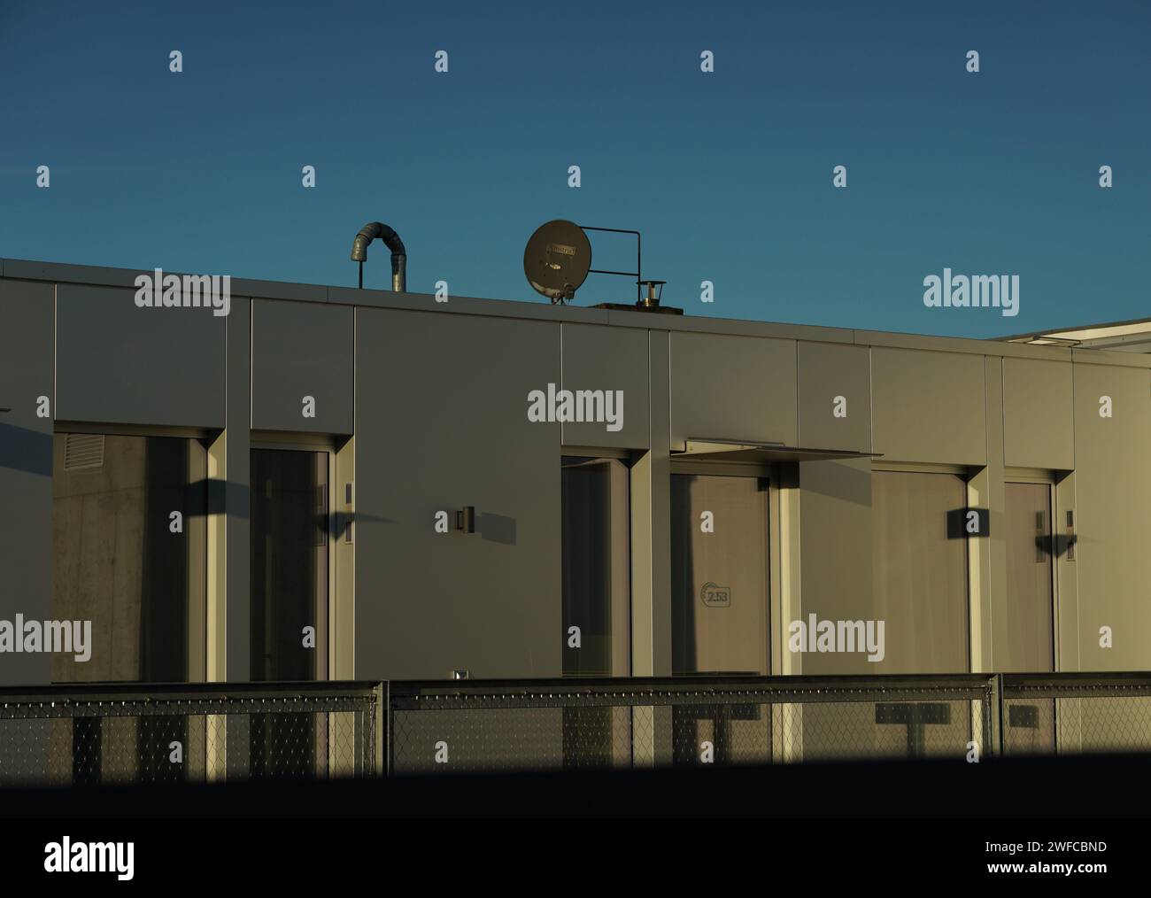 Wohnung in Berlin Stock Photo