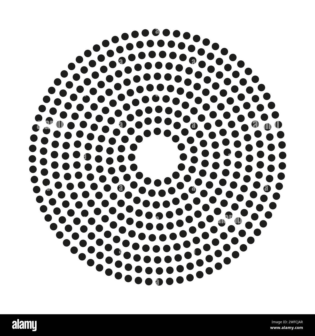 Abstract black cover design on halftone. Design element. Vector