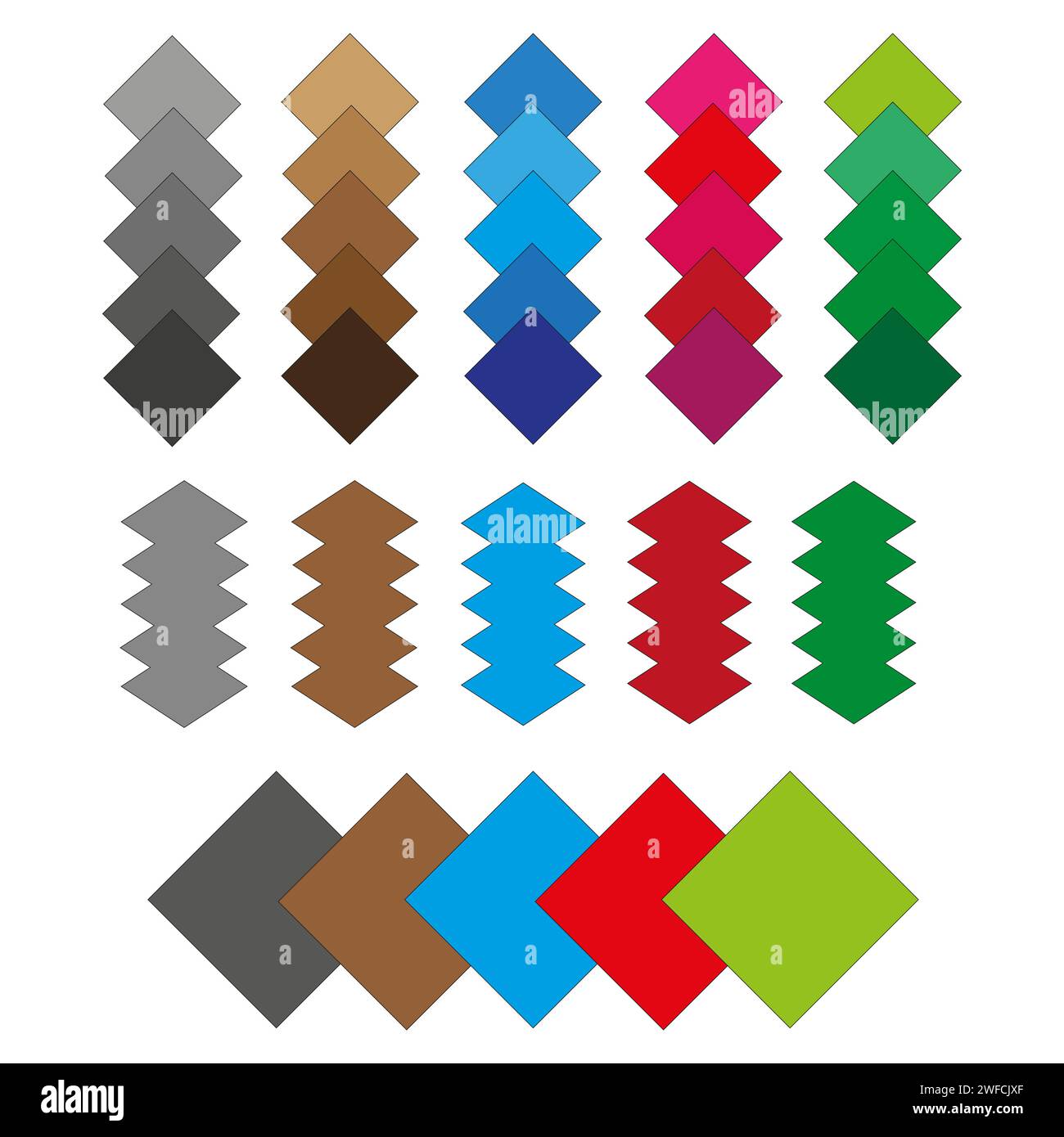 Pattern with colorful squares. Geometric background. Business concept ...
