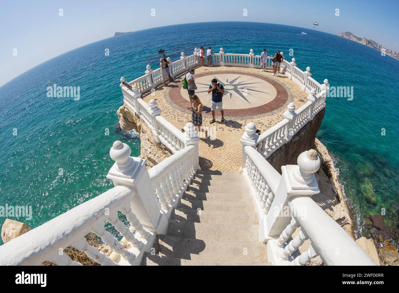 Mediterranean sea balcony hi-res stock photography and images - Alamy