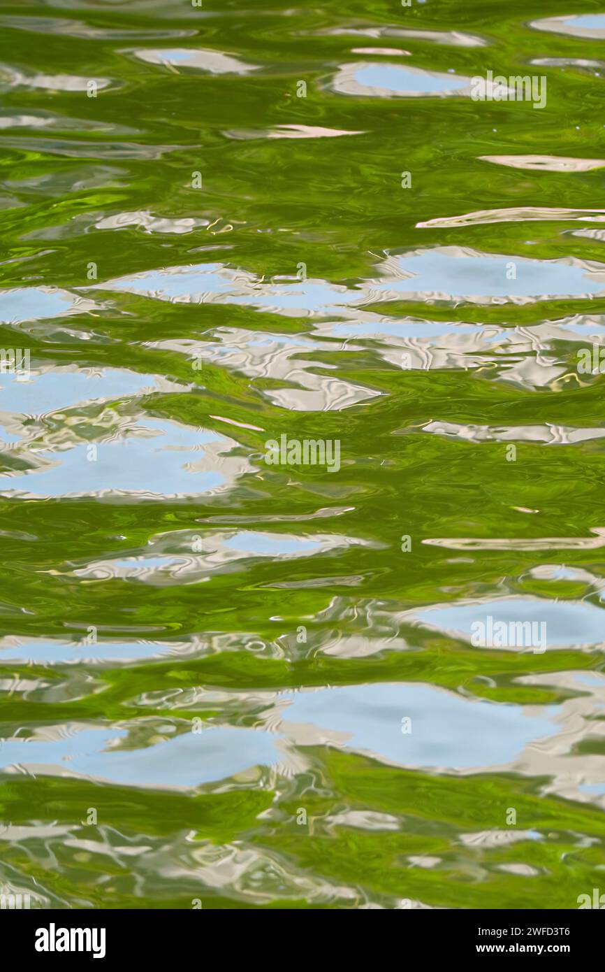 River Bank Ripples Blue river water surface ripples hi-res stock photography and images ...