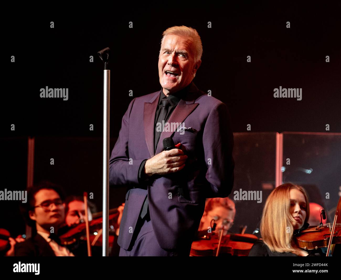 ABC (Martin Fry) at Cliffs Pavilion, UK 29th January 2024 Stock Photo
