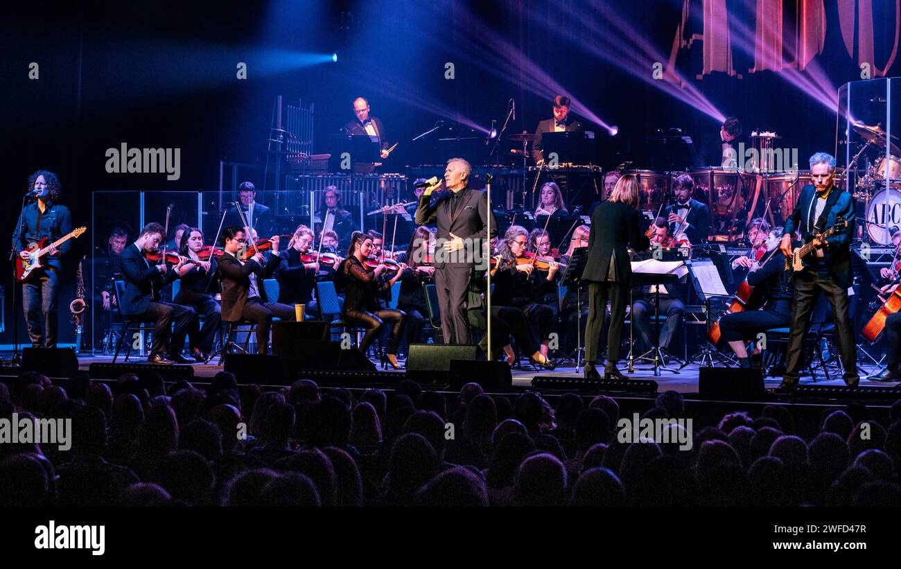 ABC (Martin Fry) at Cliffs Pavilion, UK 29th January 2024 Stock Photo