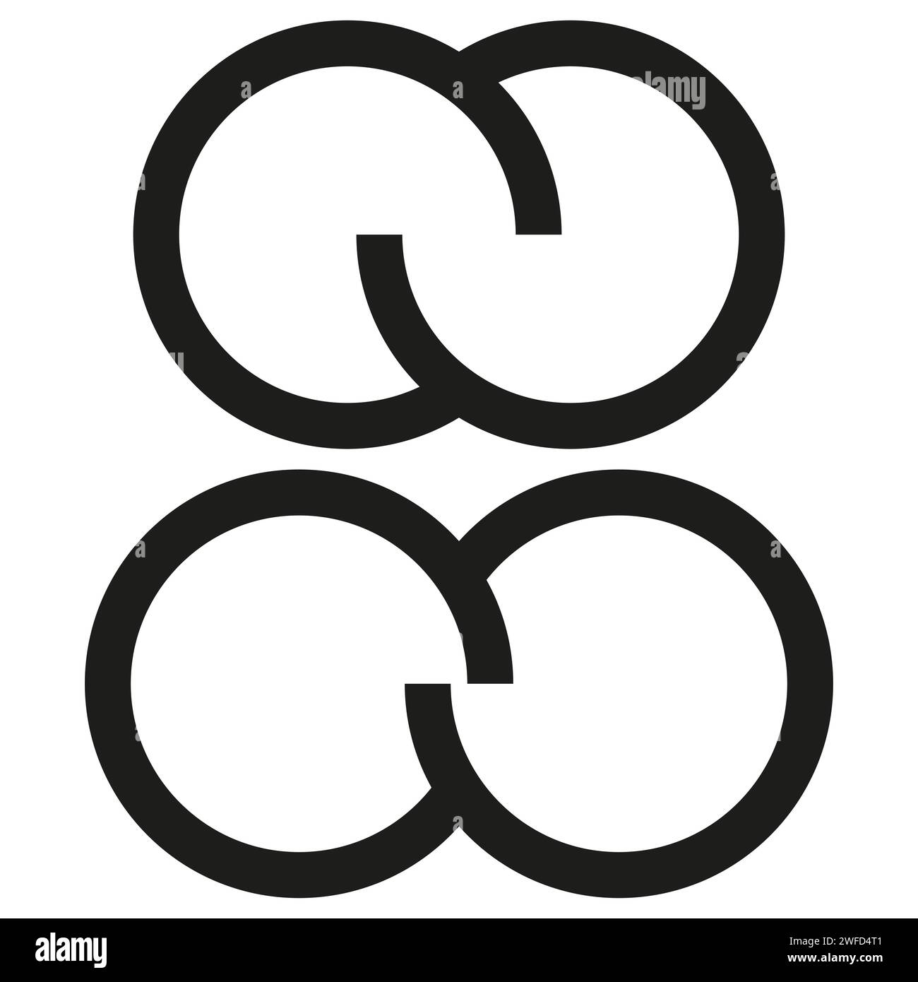 Join crossing Stock Vector Images - Alamy