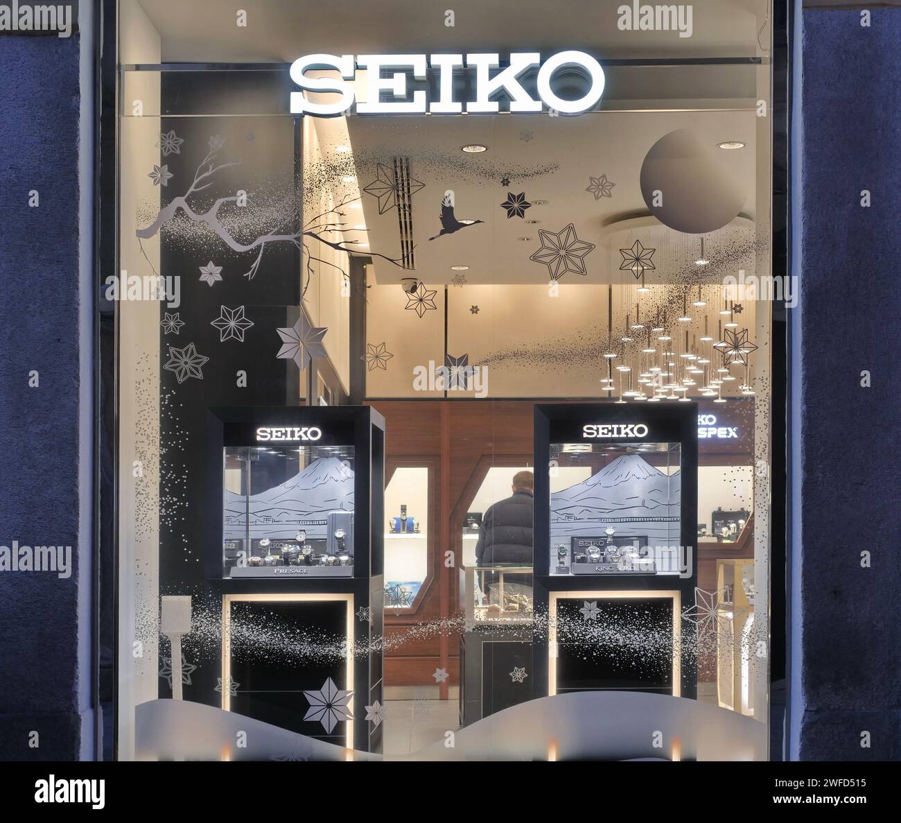 Seiko boutique hi res stock photography and images Alamy