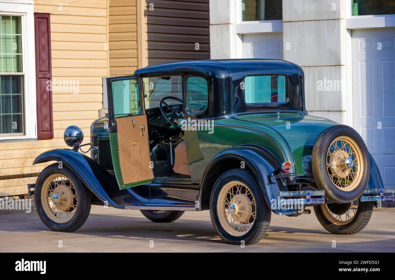 Mt. Airy, North Carolina, USA October 26, 2023 This 1930 Model A