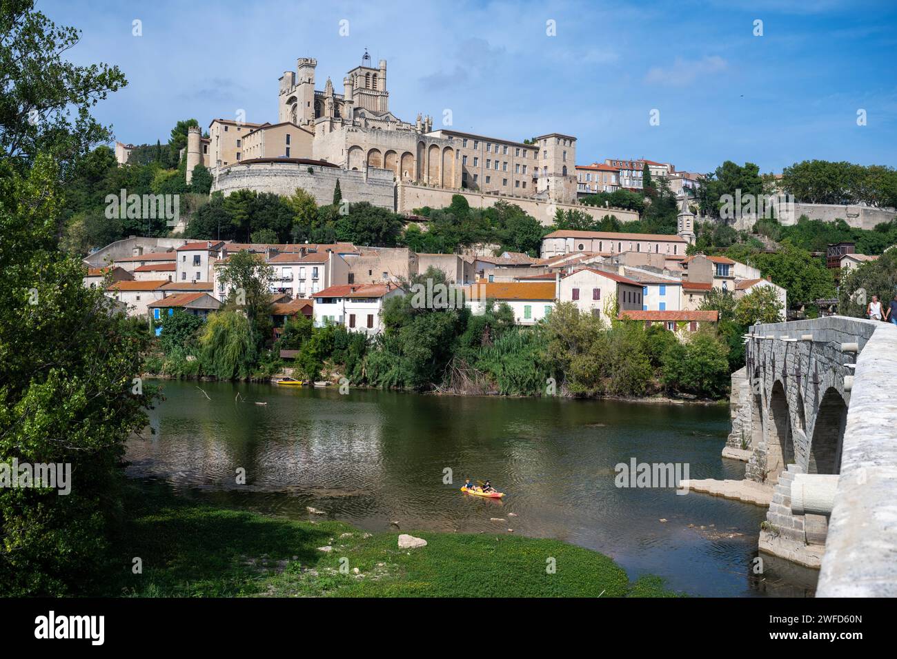 Cathedrale saint nazaire beziers france hi-res stock photography and ...