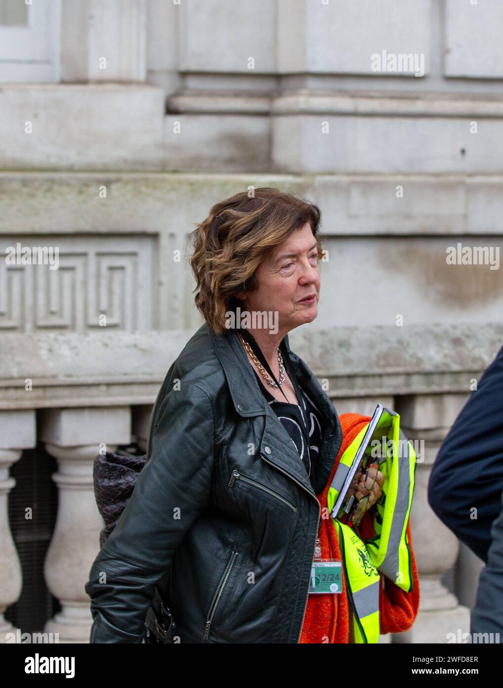 London, UK 30th jan 2024 Sue Gray chief of staff for Sir Keir Starmer
