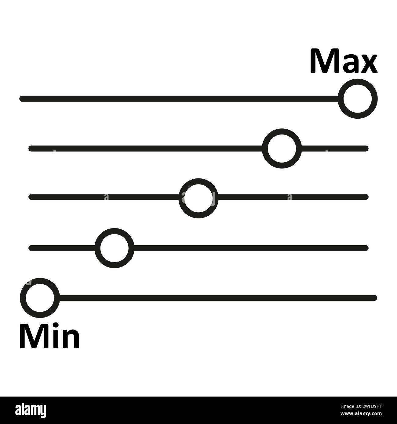 Hand setting radio dial Stock Vector Images - Alamy