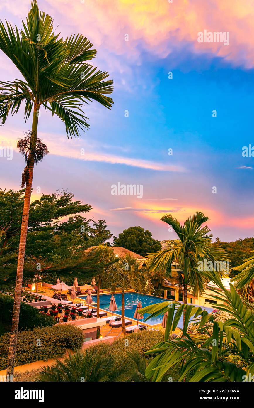 Absolute Sanctuary Wellness Resort, Bo Phut, Ko Samui, Thailand Stock Photo