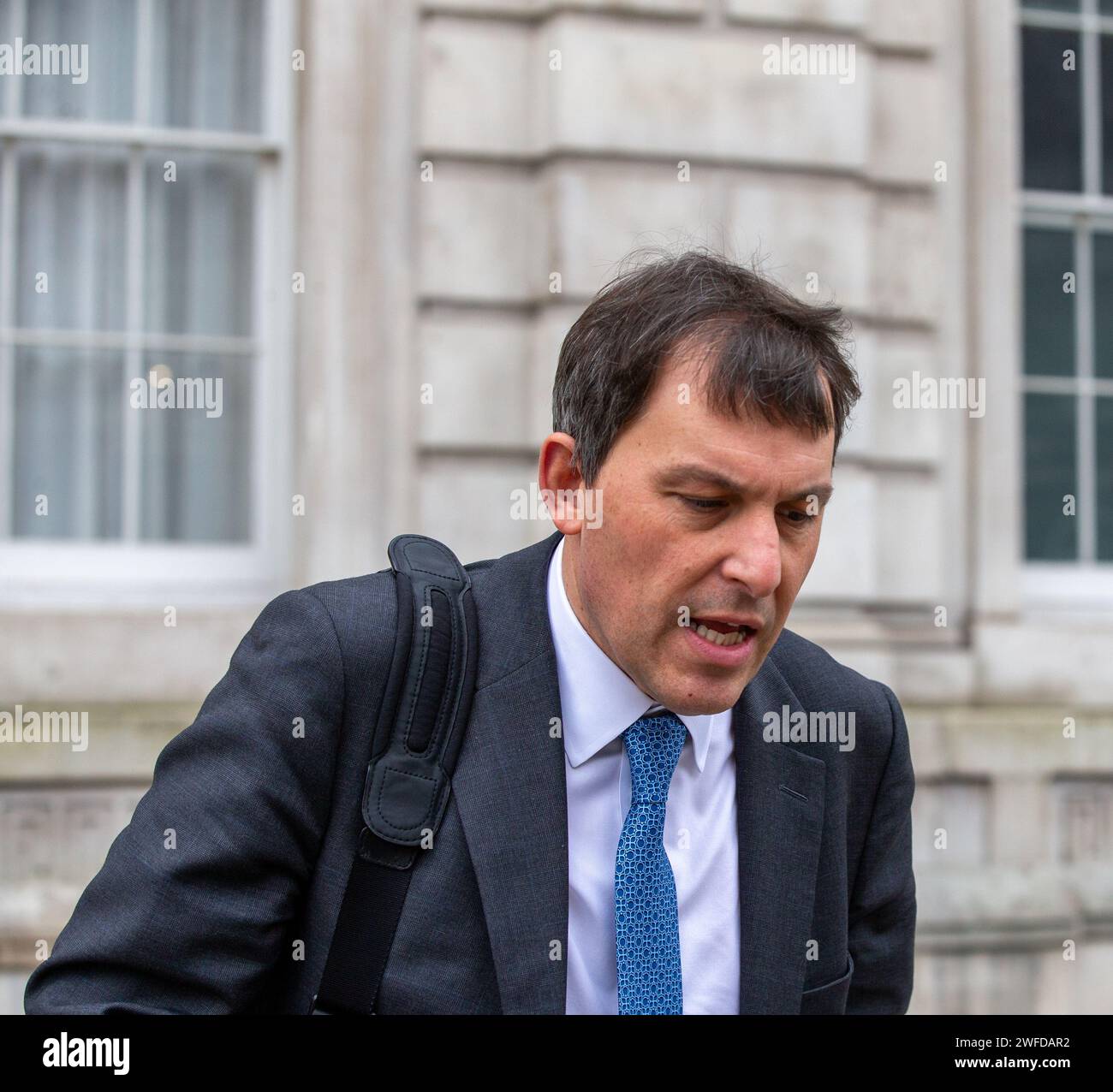 London, UK. 30th Jan, 2024. John Glen MP Paymaster General and Minister ...