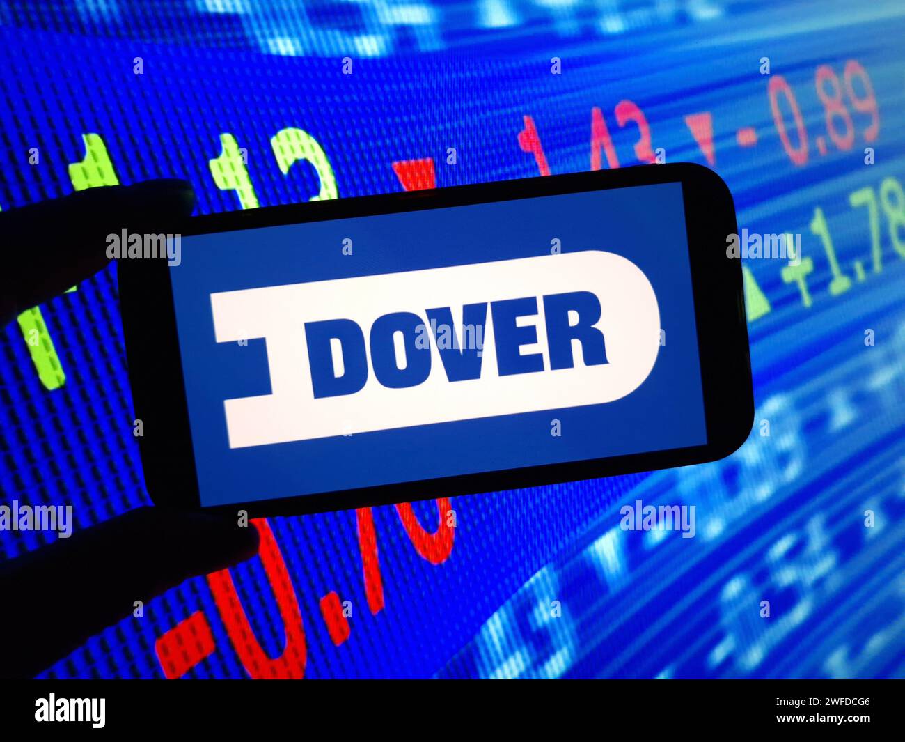 Konskie, Poland January 27, 2024 Dover Corporation company logo