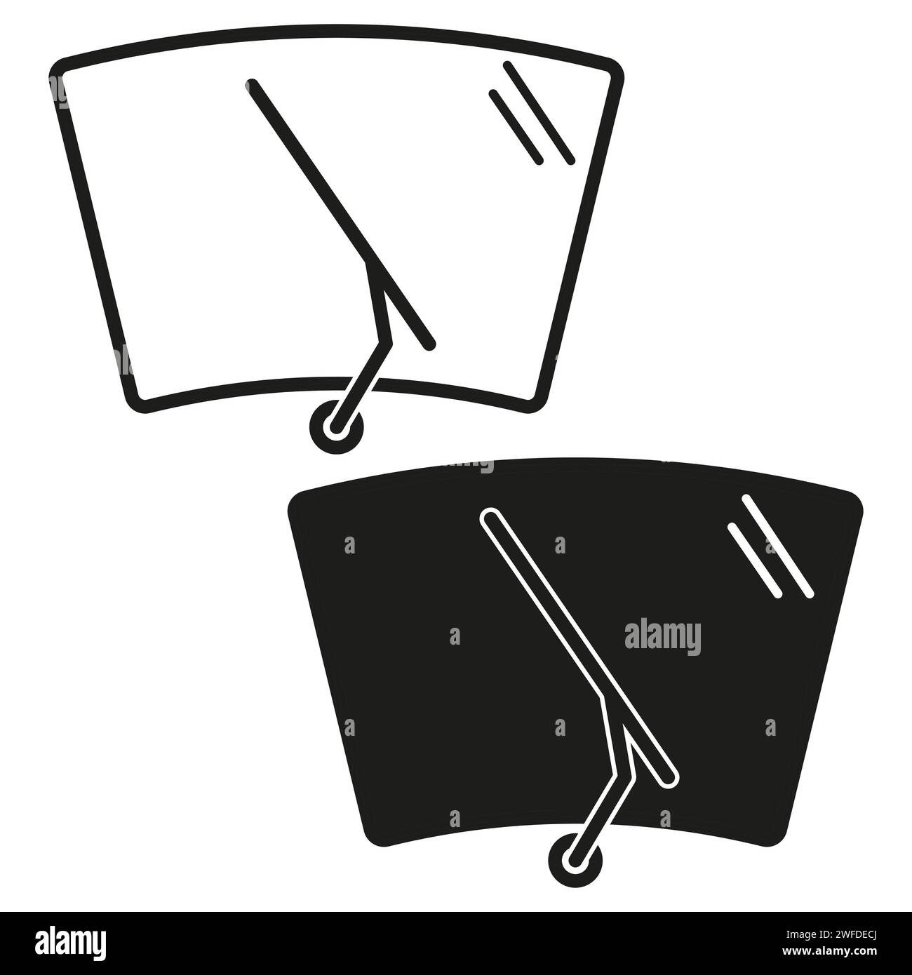 Front windscreen Cut Out Stock Images & Pictures Alamy