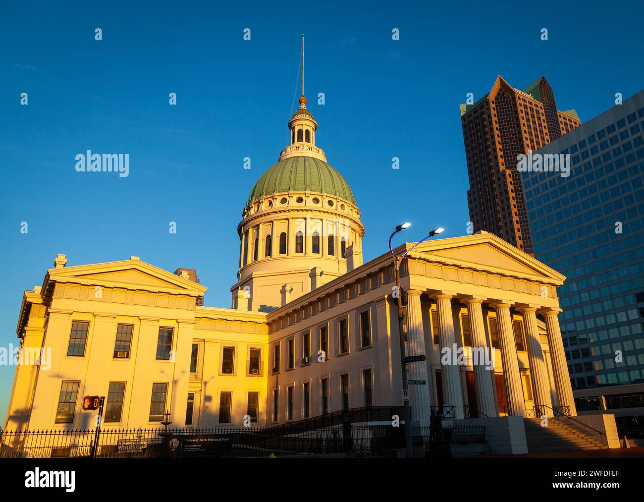 The Old Court House in St. Louis Missouri Stock Photo Alamy