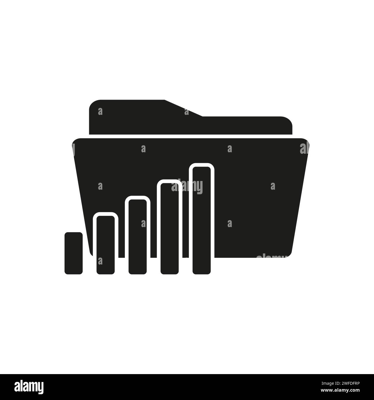 Charts folder icon hi-res stock photography and images - Alamy