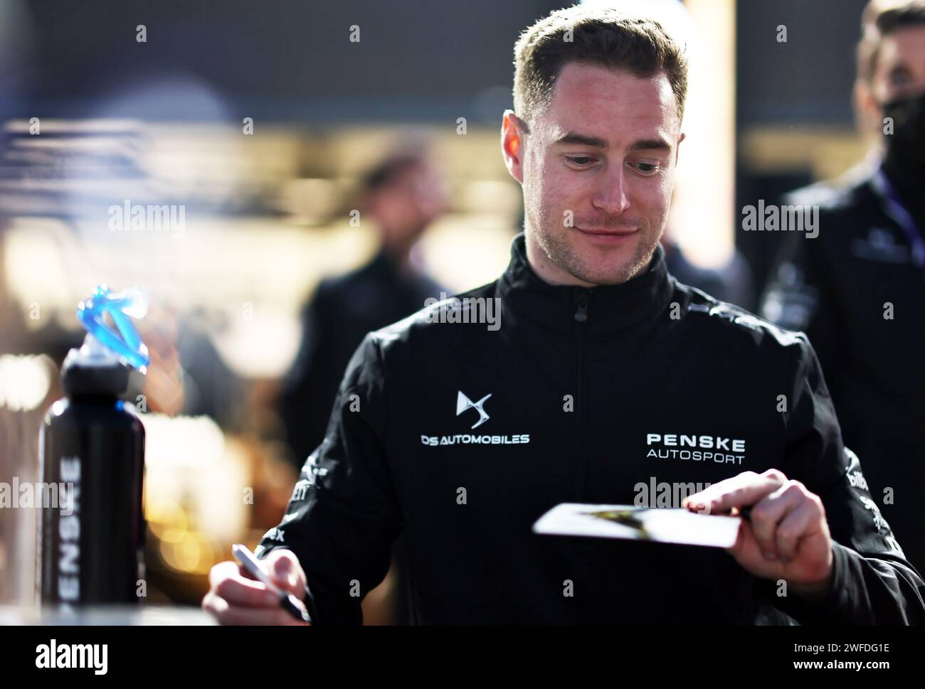 Riyadh, Saudi Arabia . 27th Jan, 2024. DIRIYAH, SAUDI ARABIA - 27. JANUARY 2024; #2, Stoffel VANDOORNE, (BEL), DS PENSKE Formula E Team, DYRIYAH Formula E Grand Prix, Riyadh Round 3 Saudi Arabia e-prix, FormelE in Saudi Arabien, Formel Elektrik Rennen, GrandPrix Arabie Saoudite de Formule E, formule electrique. Fee liable image, copyright © Jun QIAN/ATP images (QIAN Jun/ATP/SPP) Credit: SPP Sport Press Photo. /Alamy Live News Stock Photo