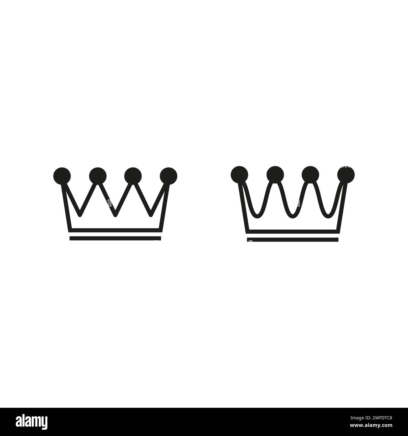 Empty throne with crown hi-res stock photography and images - Alamy