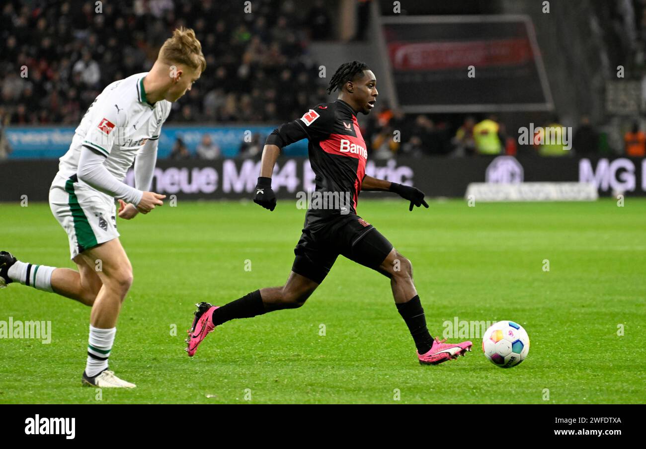 BayArena Leverkusen Germany, 27.1.2024, Football Bundesliga Season 2023