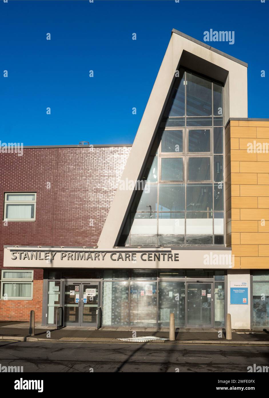 Stanley Primary Care Centre, Co. Durham, England, UK Stock Photo