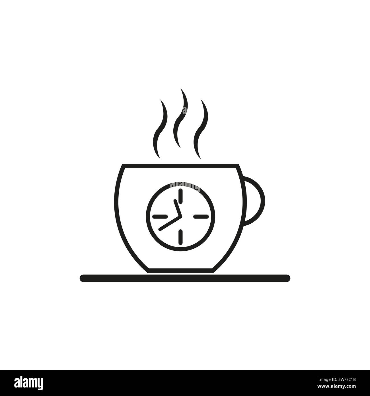 Coffee Break Time Icon Vector Illustration Stock Image EPS 10 Stock coffee-break-time-icon-vector-illustration-stock-image-eps-10-stock