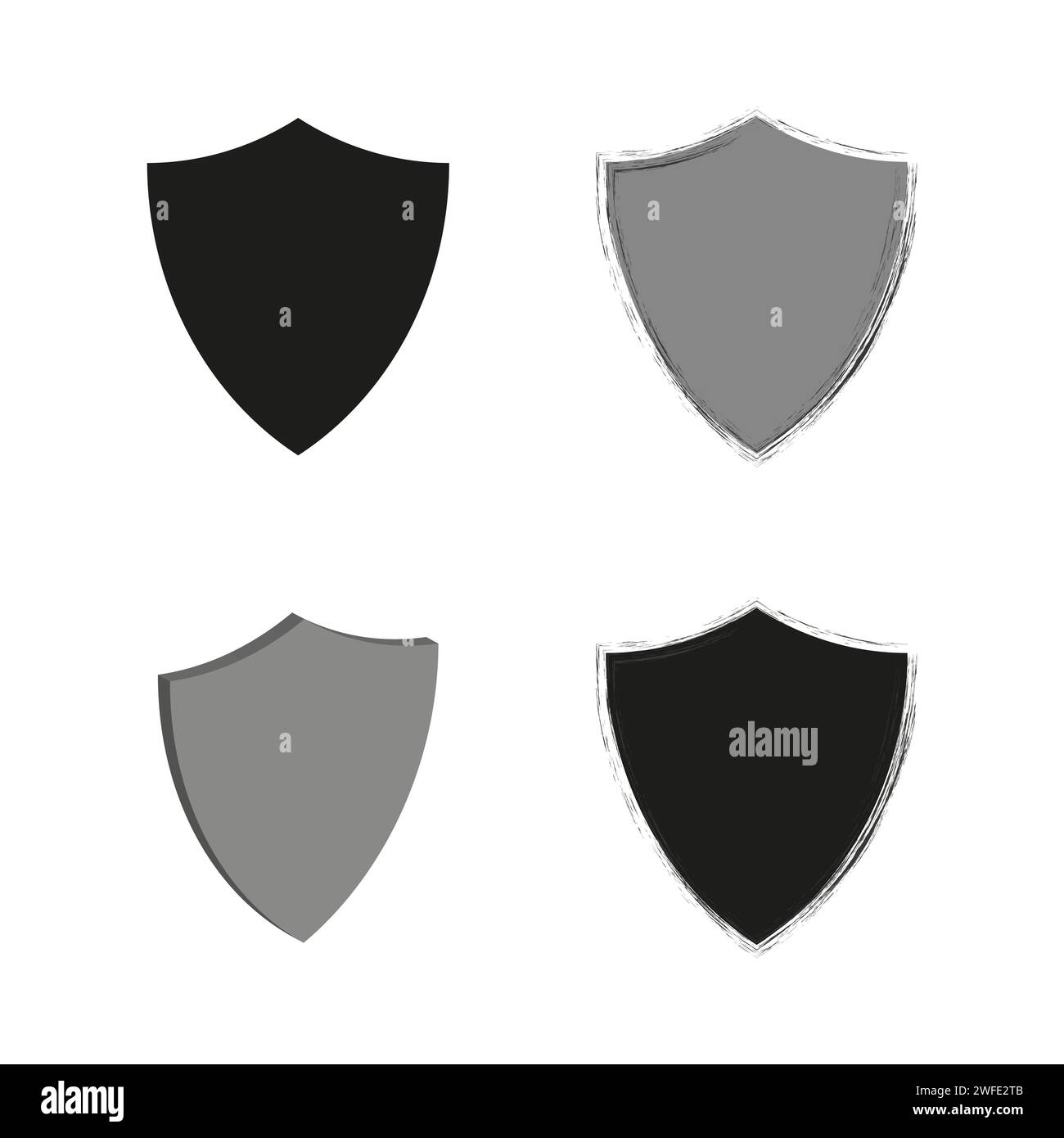 Shield icon. Security icon. Protection icon. Vector illustration. stock ...