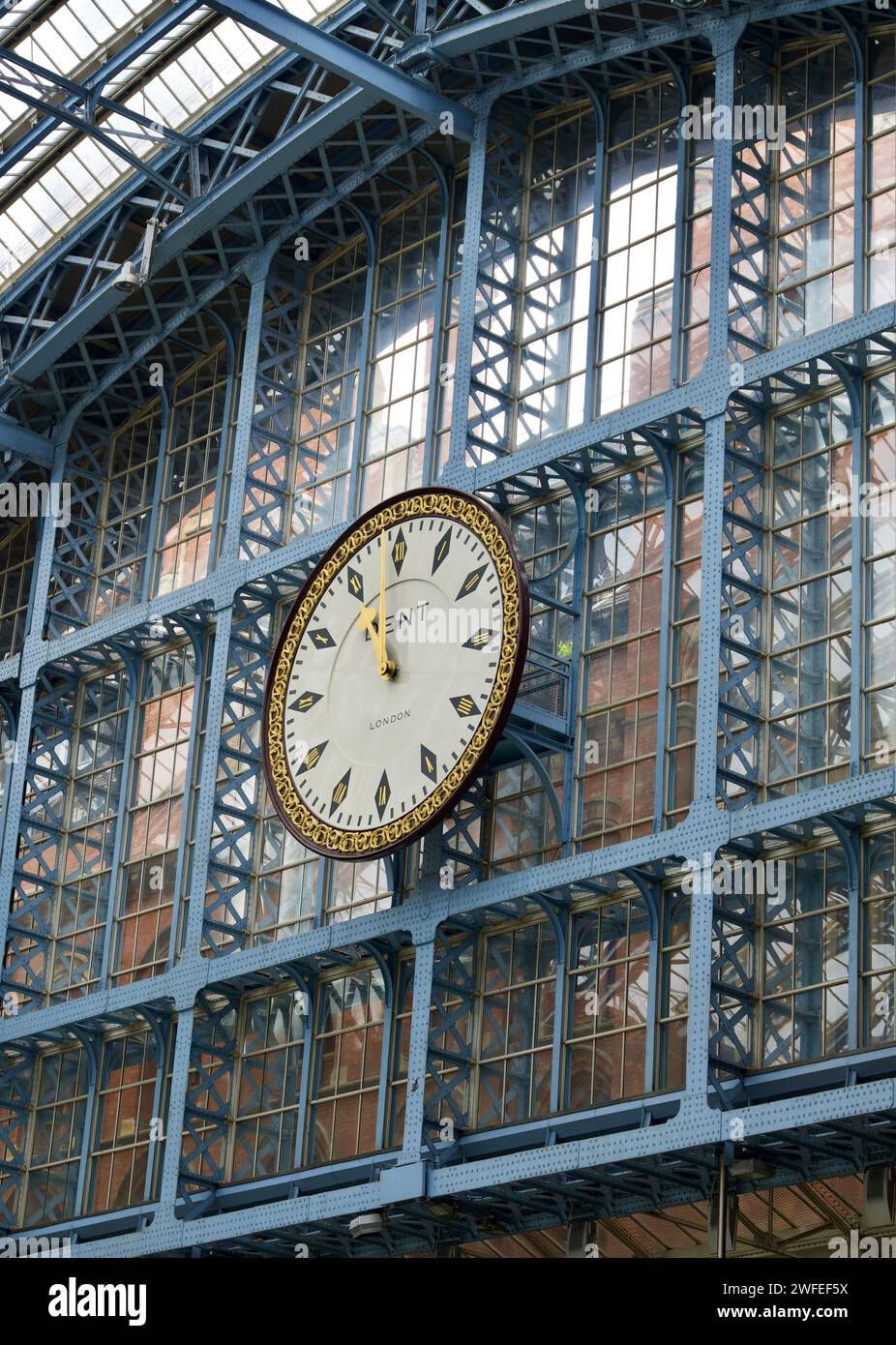 Images taken in and around St Pancras International Station. Stock Photo