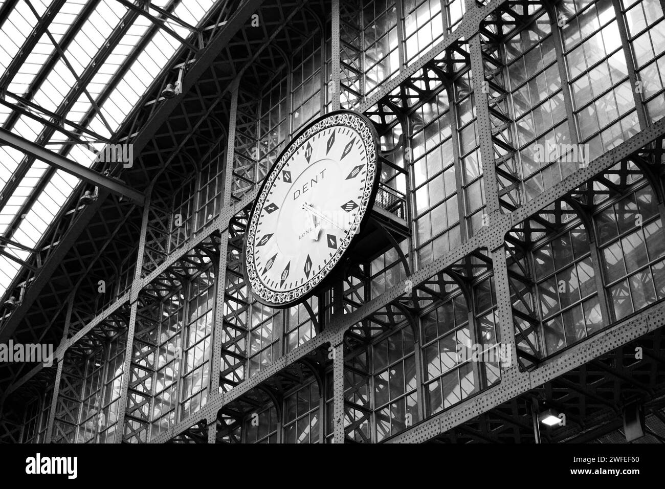 Images taken in and around St Pancras International Station Stock Photo
