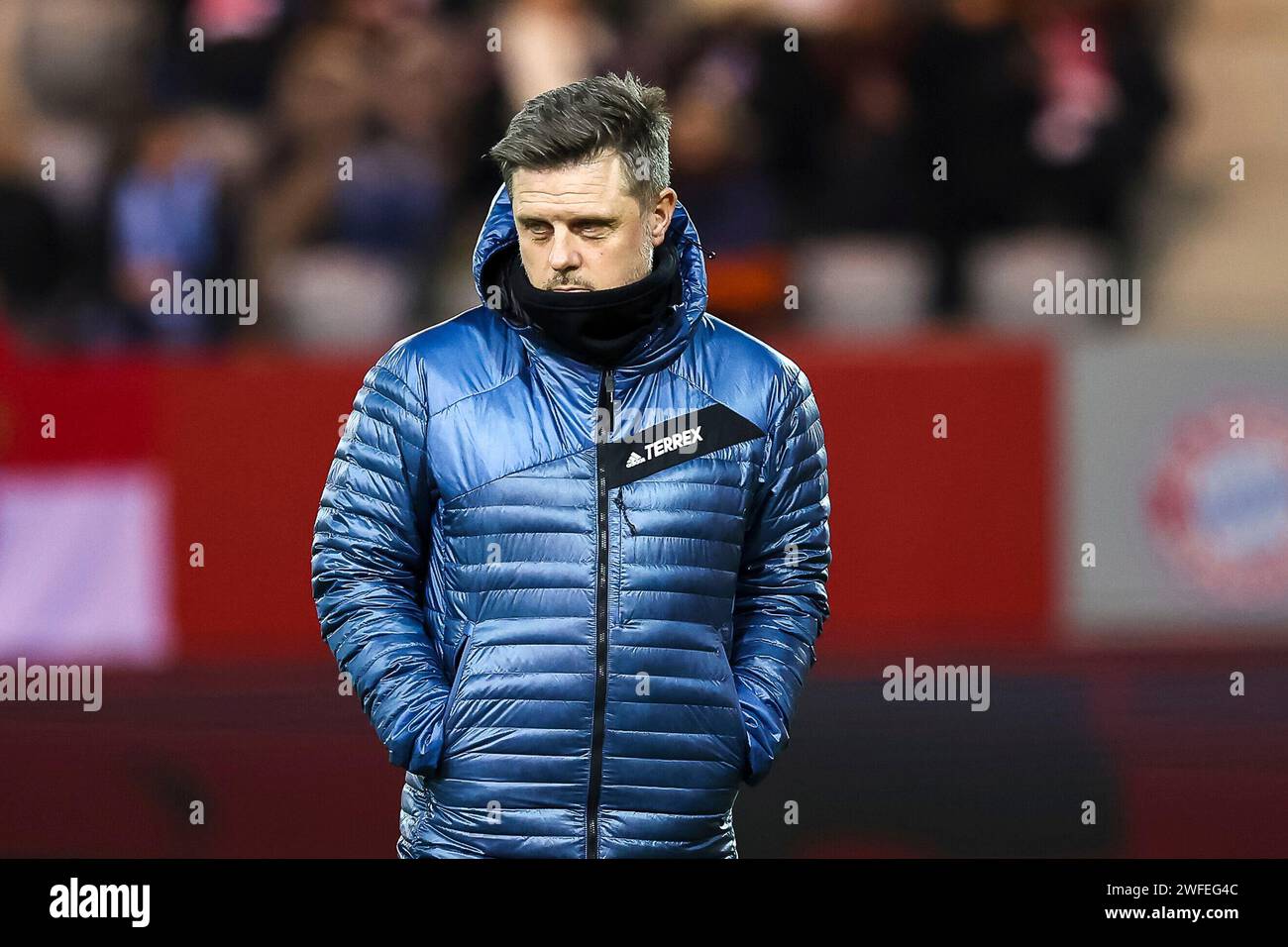 Muenchen, Deutschland. 30th Jan, 2024. Alexander Straus (FC Bayern ...