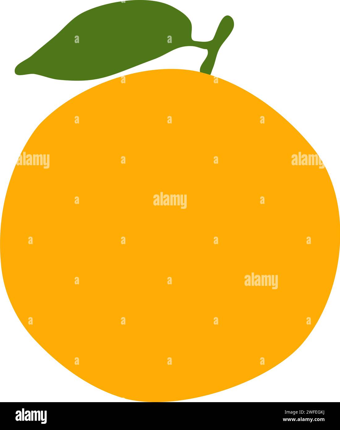 Orange Vector Illustration Stock Vector Image & Art Alamy