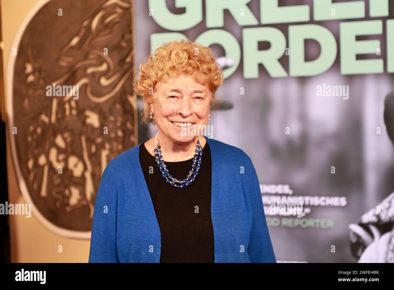 30/01/2024, Berlin, Germany, Gesine Schwan attends the BerlinPremiere