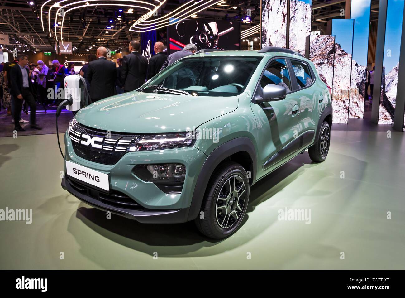 Dacia spring electric hi-res stock photography and images - Alamy