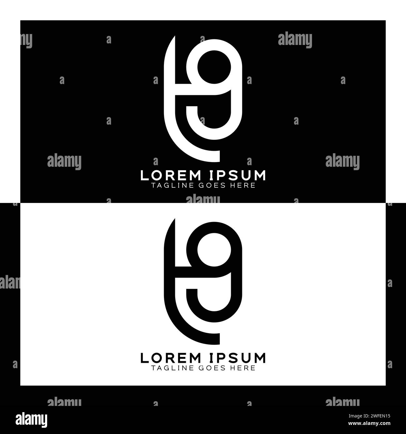 TG initial letter logo. Alphabet T and G pattern design monogram Stock Vector