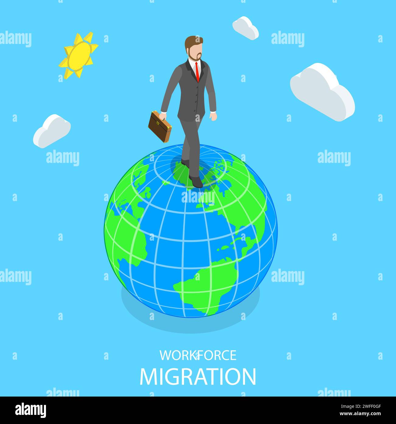 Workforce Stock Vector Images - Alamy