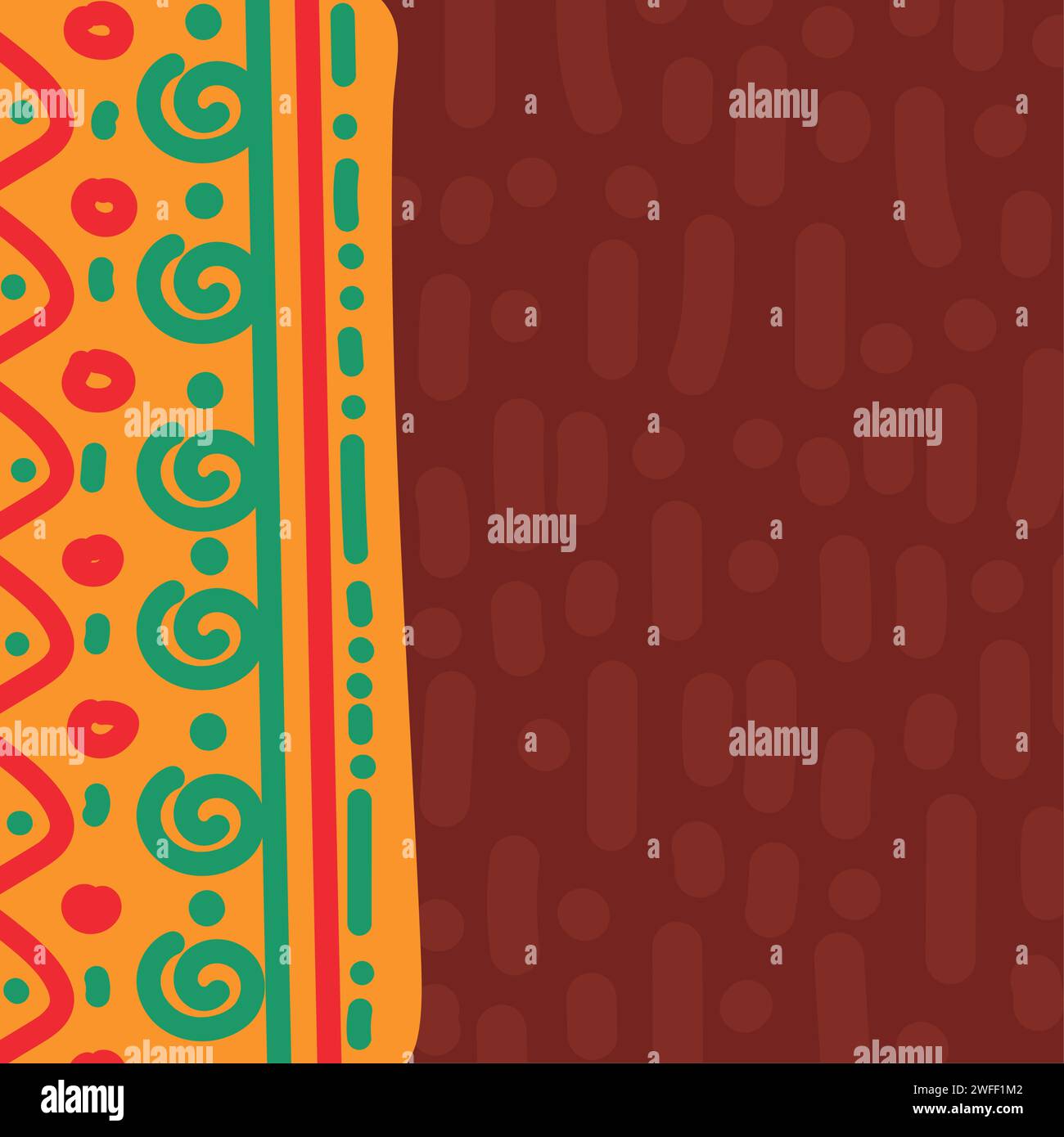 African ethnic pattern background Vector Stock Vector Image & Art - Alamy